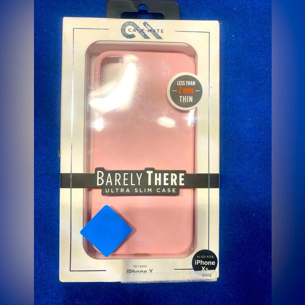 NWT Casemate “”Barely There” iPhone X Case, Pink